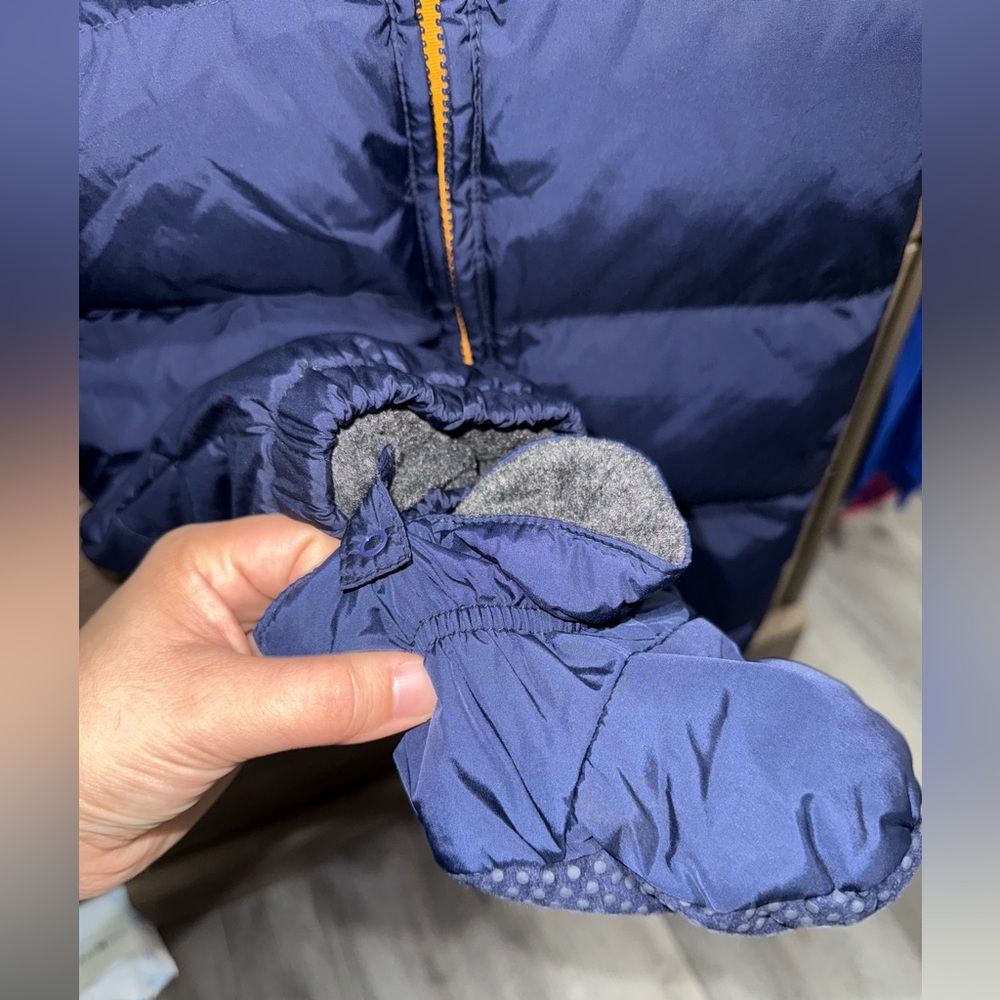 Baby Gap Puffer Snowsuit 12-18 Months - Picture 5 of 6